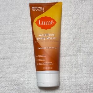 NEW Lume Acidified Body Wash Toasted Coconut